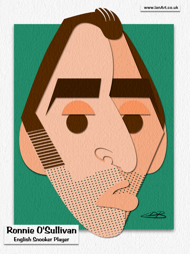 Ronnie_O_Sullivan_UK_Snooker_Player_caricature_cartoon